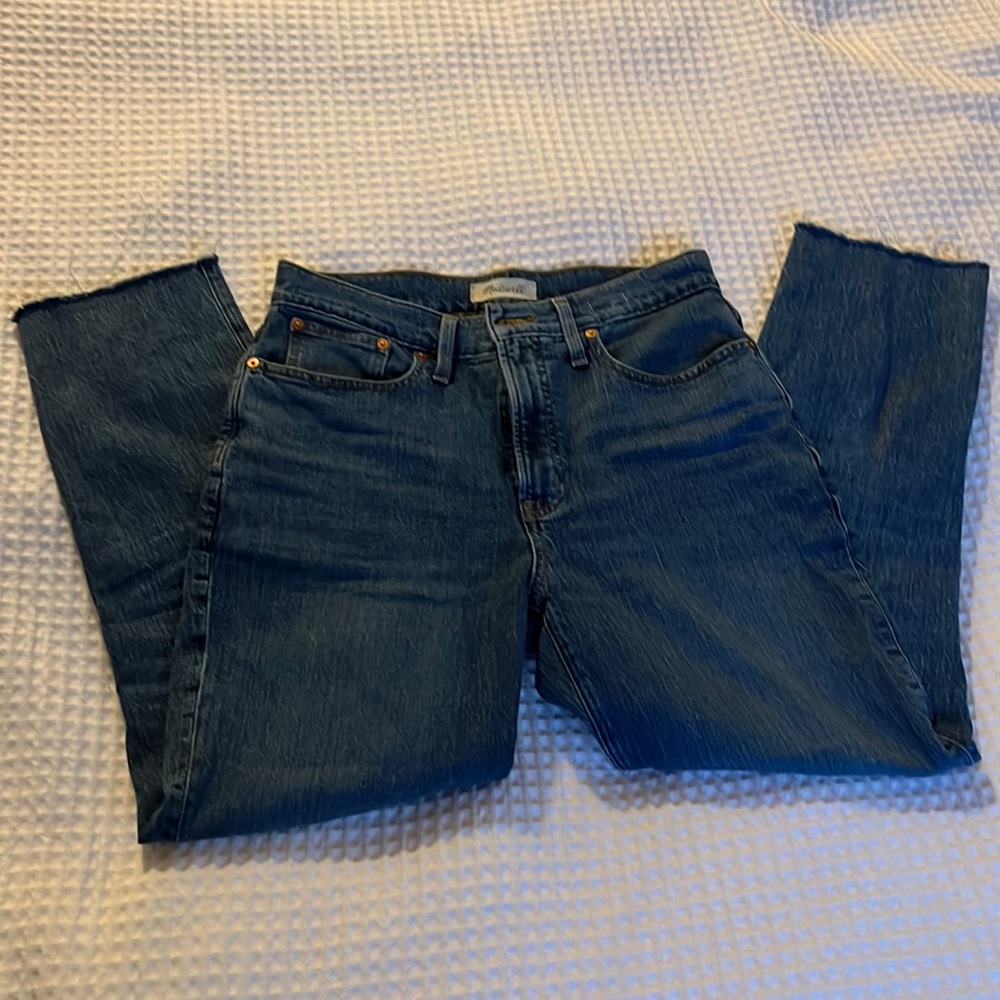 Madewell The Perfect Vintage Cropped Jean Size 28